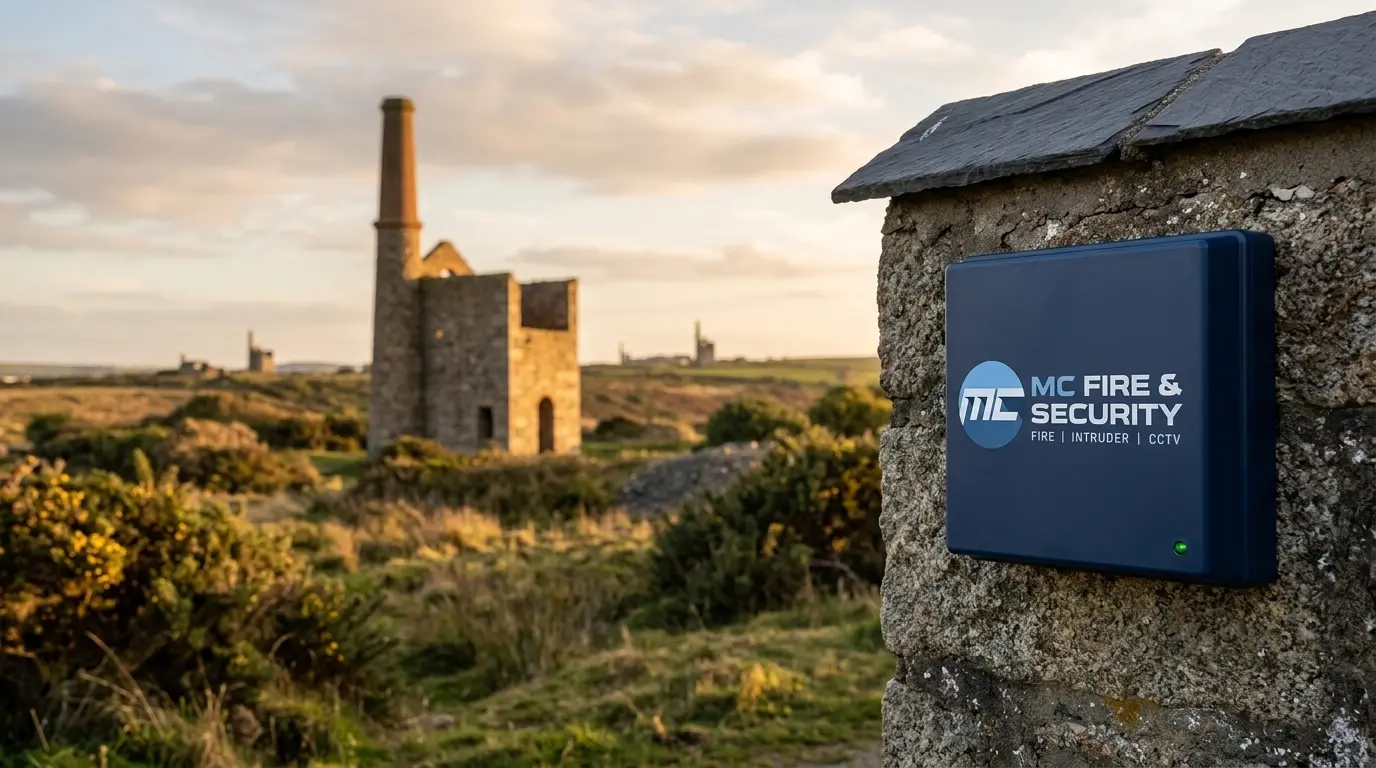 Fire and security services in Camborne Cornwall