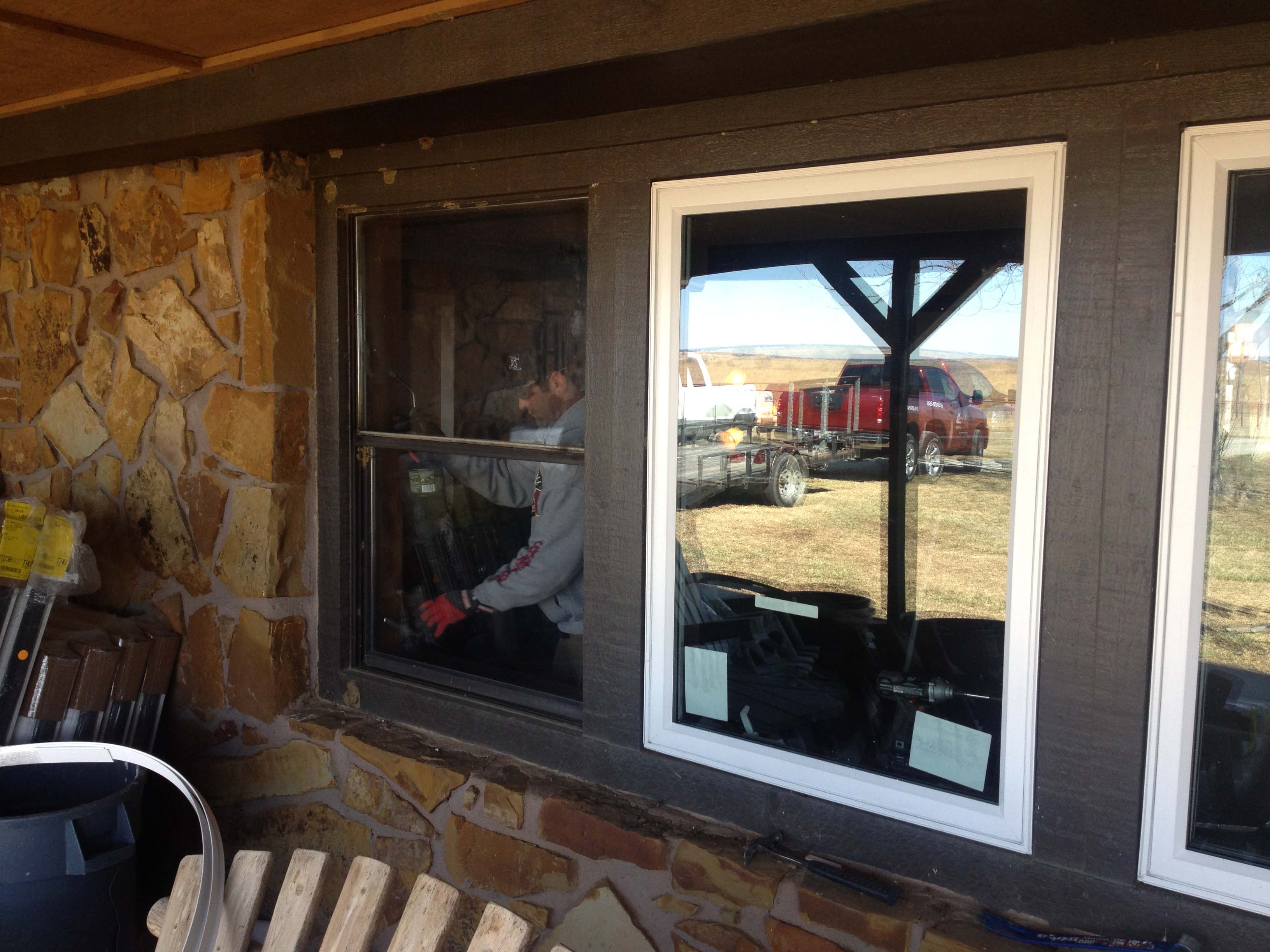 Completed whole-home window replacement
