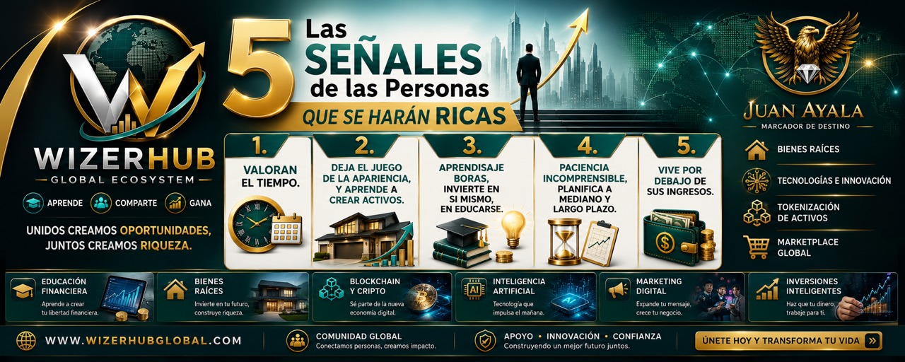 5 señales de las personas que se harán ricas