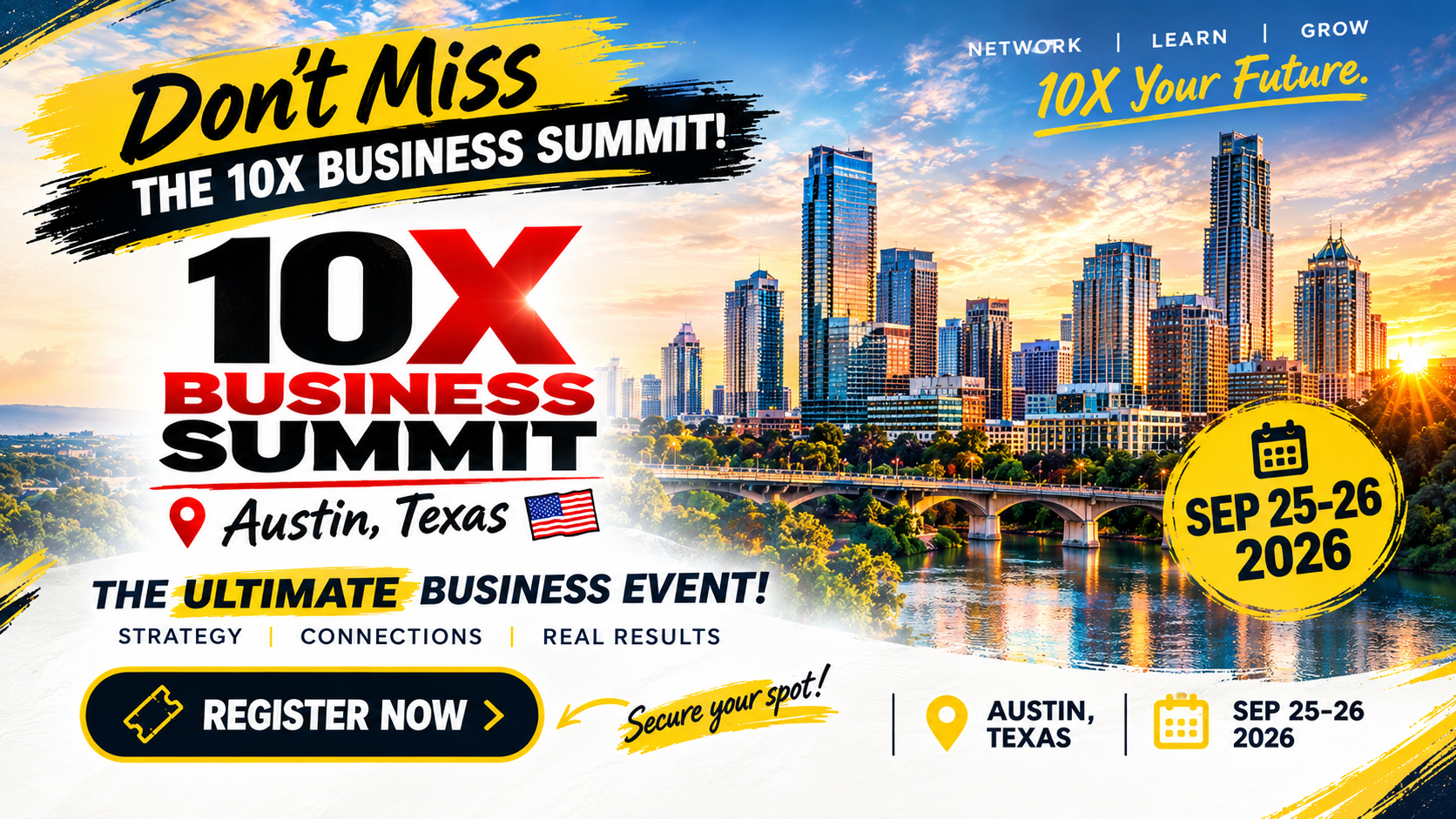 10X Business Summit Austin Texas