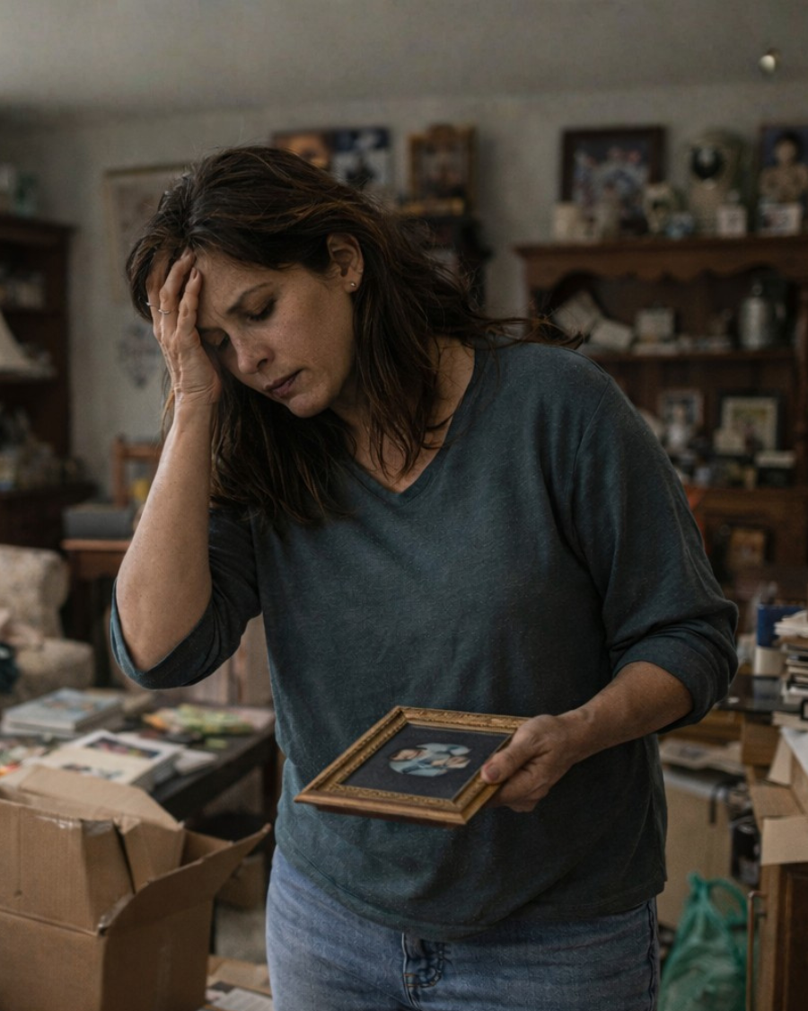 A moment of calm support during a difficult time