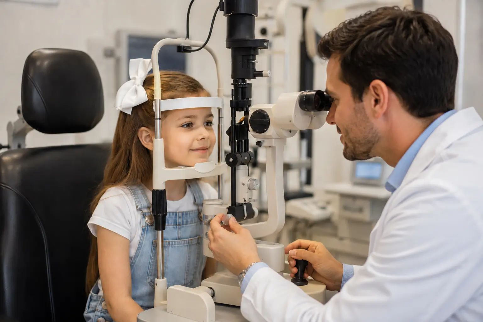 Comprehensive eye exam at Ozark Eye in Pea Ridge, Arkansas