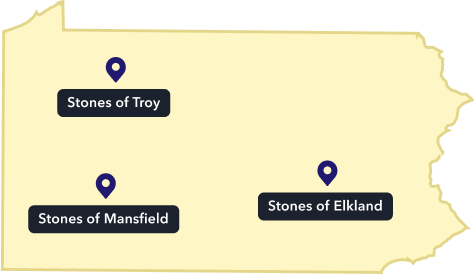 Map of PA showing ABA therapy service locations.