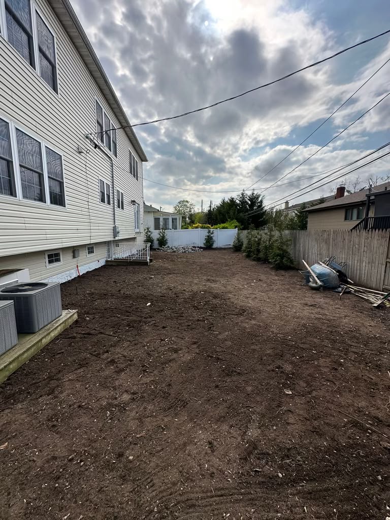 Before Garden Area