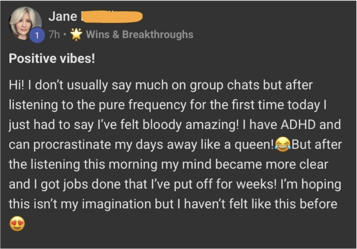 Jane testimonial