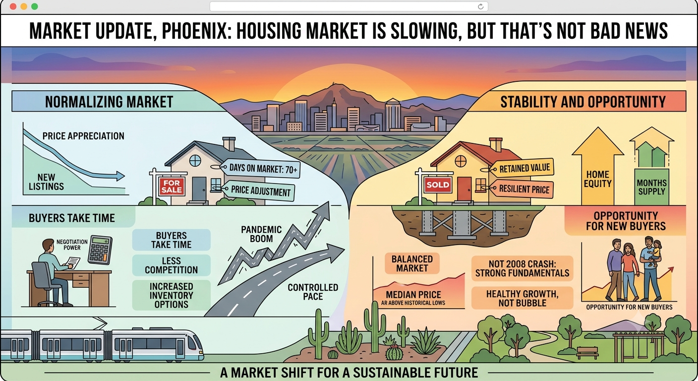 Phoenix Market Slowing, But that's Not Bad News!