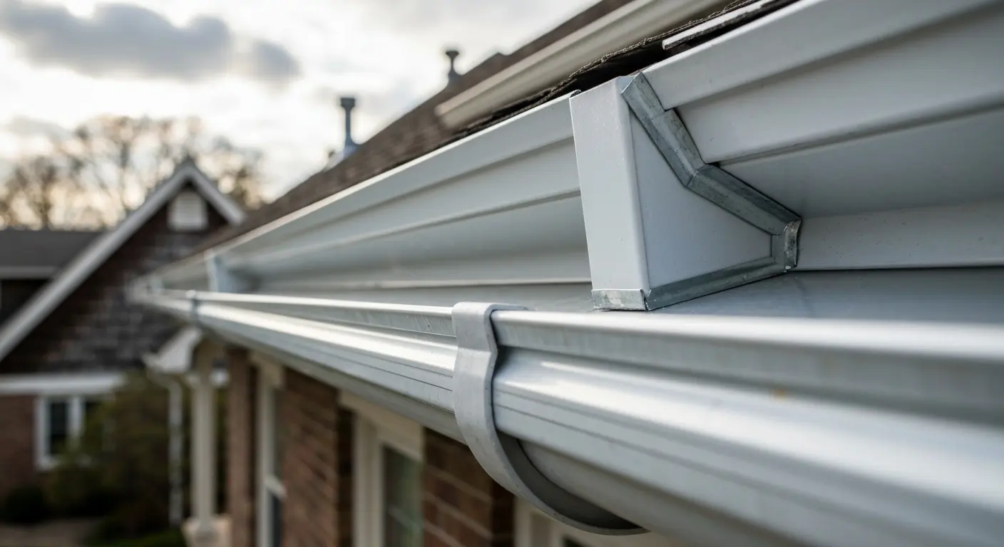 Gutter and soffit work