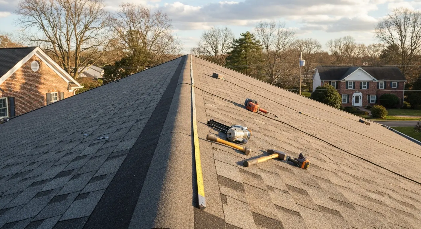 Roof replacement project