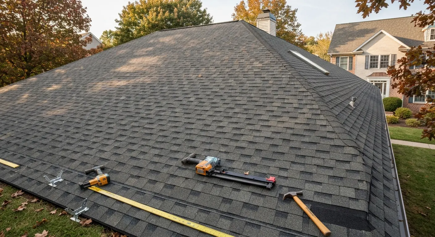 Roof replacement project