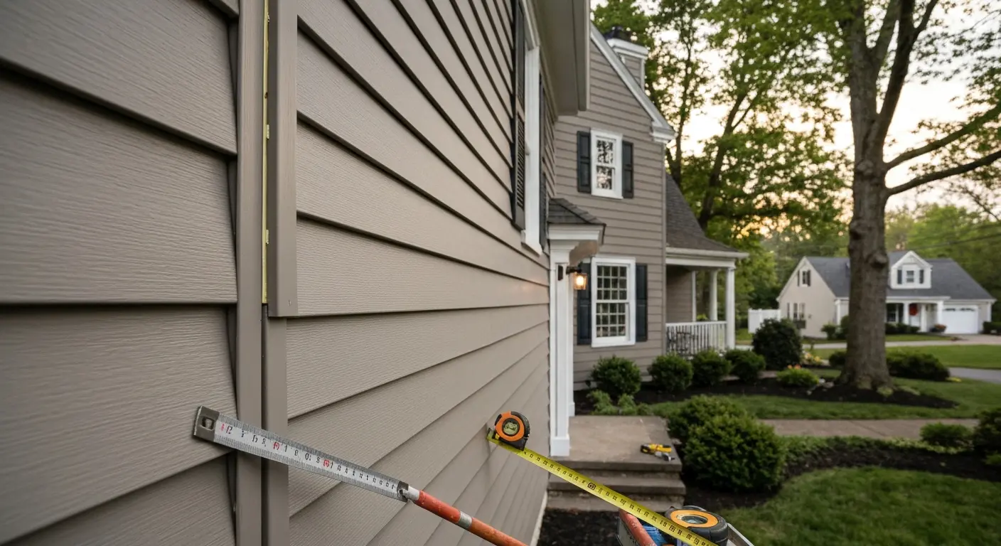 Fiber cement siding project