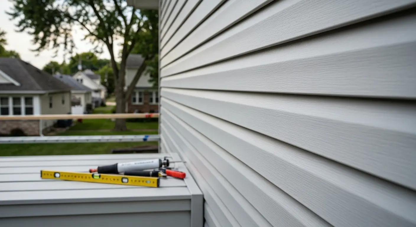 Siding installation