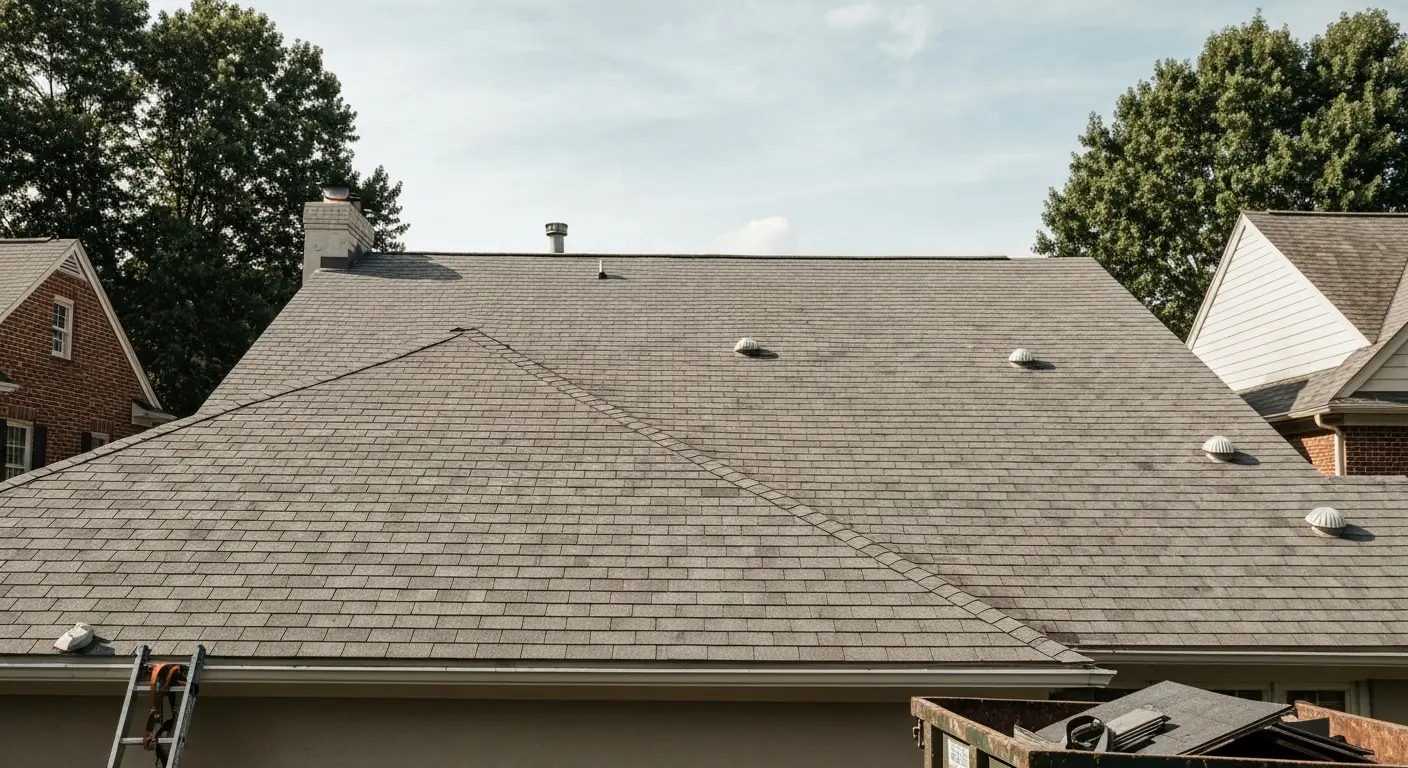 Roof replacement project