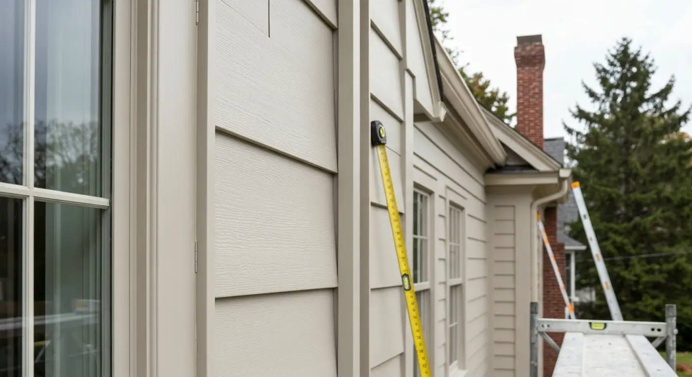 Siding contractor installation