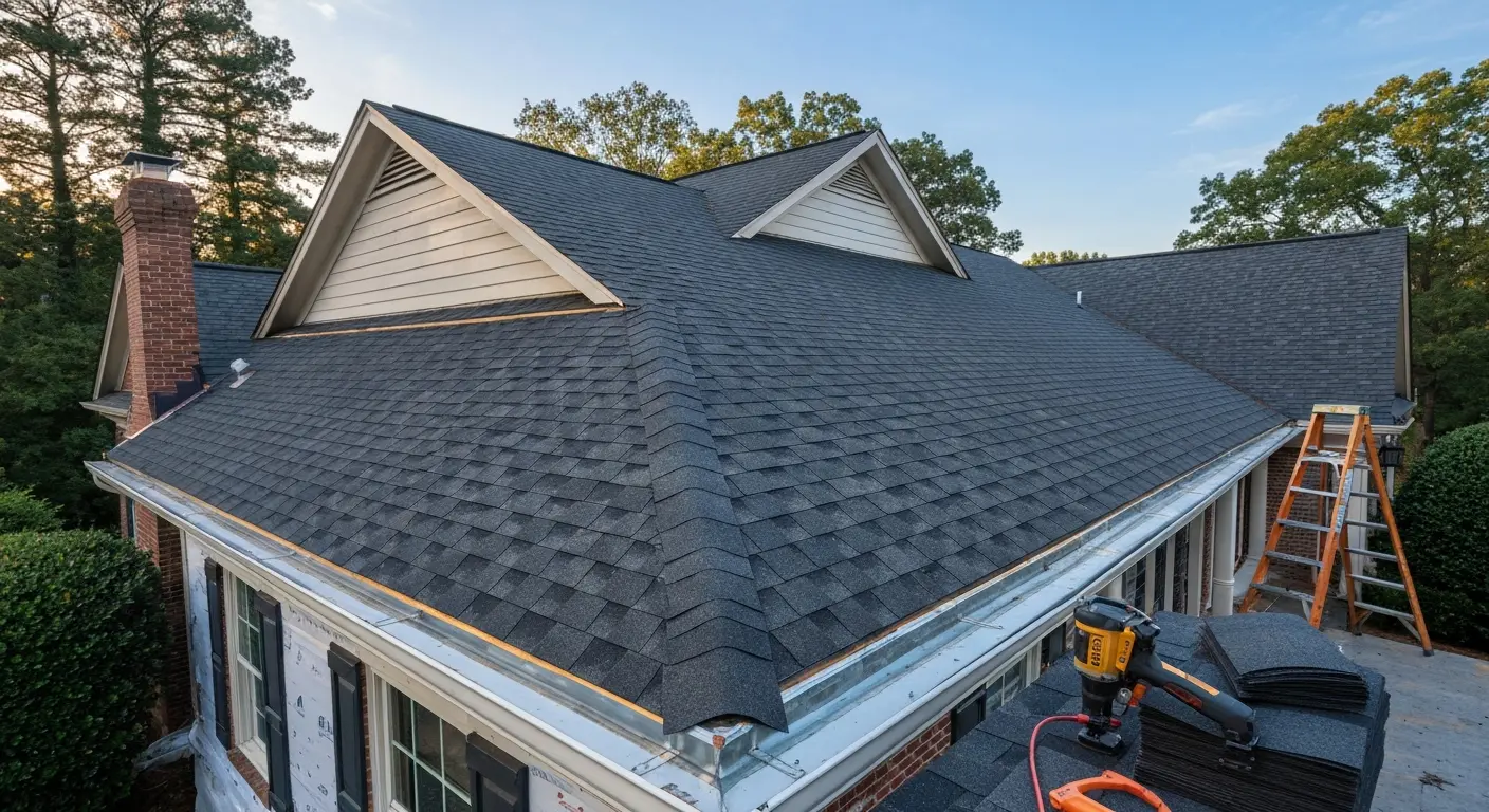 Roof replacement project