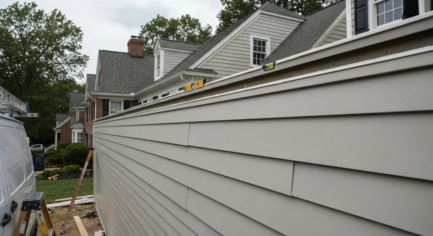 Siding installation