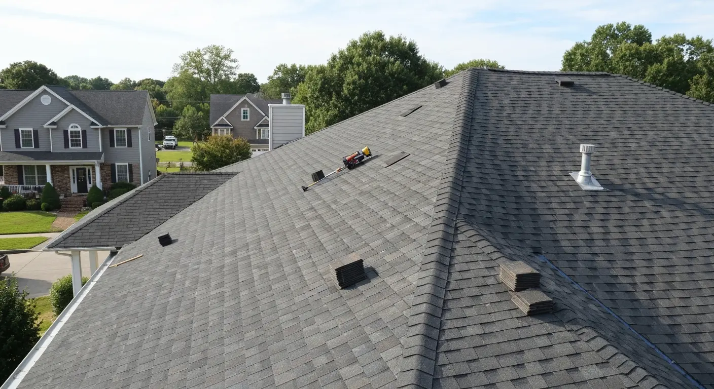 Roof replacement project