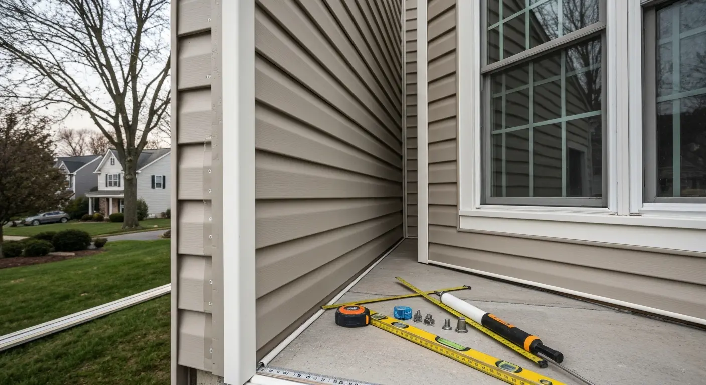 Siding installation