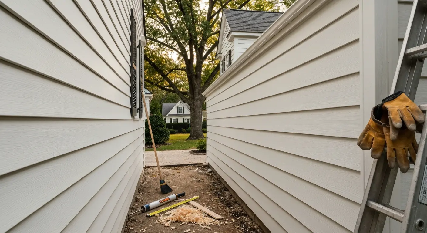 Siding installation