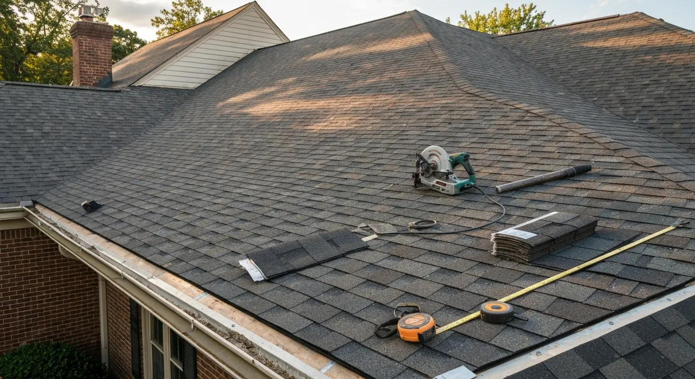 Roof replacement project