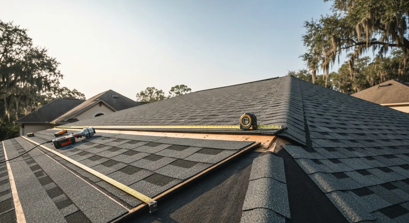 Roof replacement in Gainesville