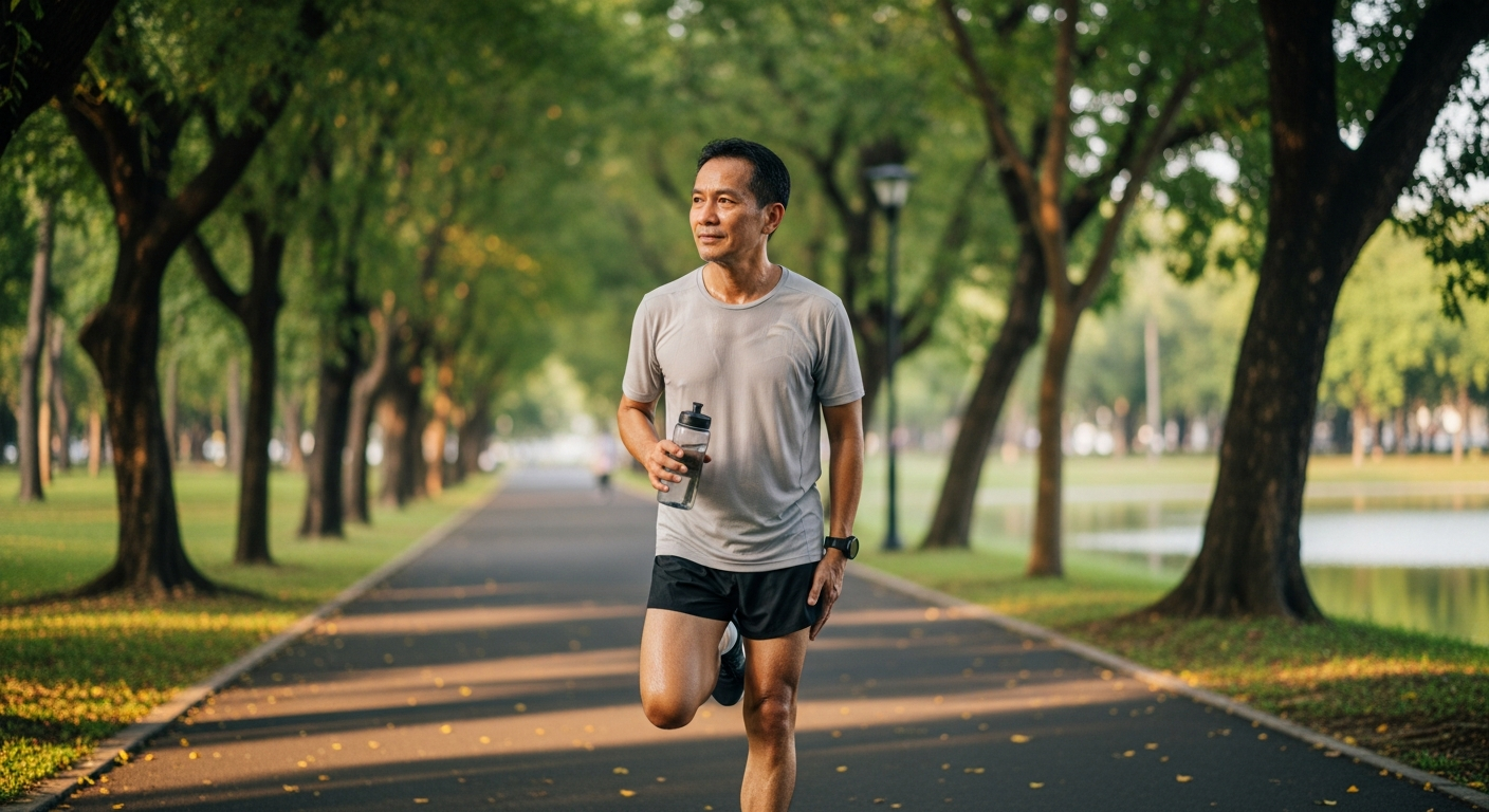 Đừng nên đứng yên khi nghỉ giữa chừng trong lúc đang chạy Interval