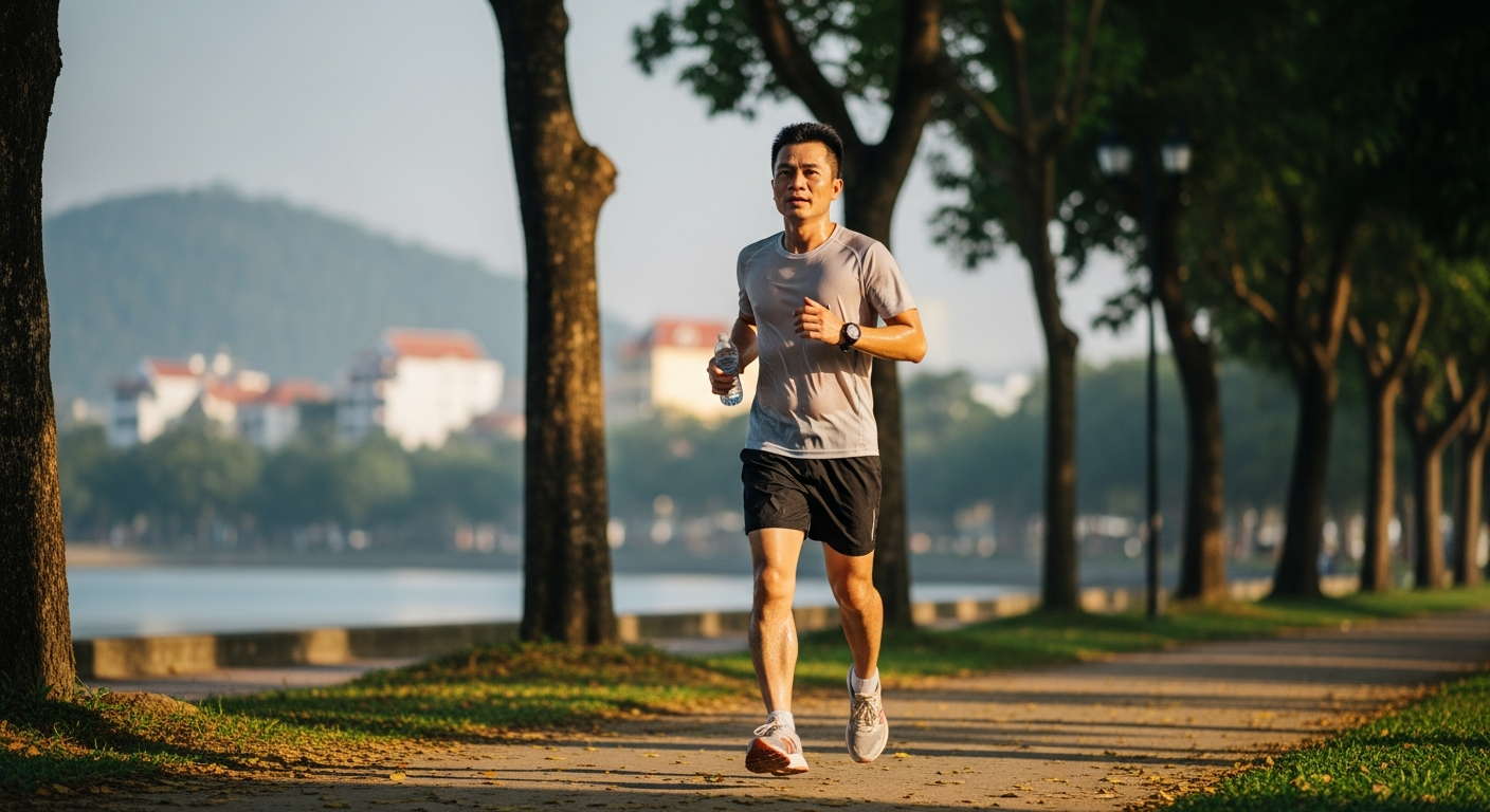 Mức cadence lý tưởng khi chạy Marathon Sub 2 là 170 – 180 bước/phút Mức cadence lý tưởng khi chạy Marathon Sub 2 là 170 – 180 bước/phút