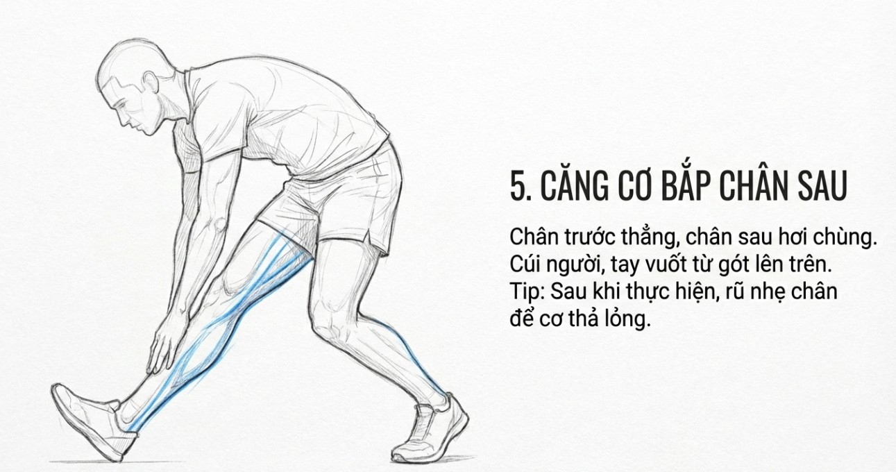 giãn cơ bắp chân đùi sau giãn cơ bắp chân đùi sau