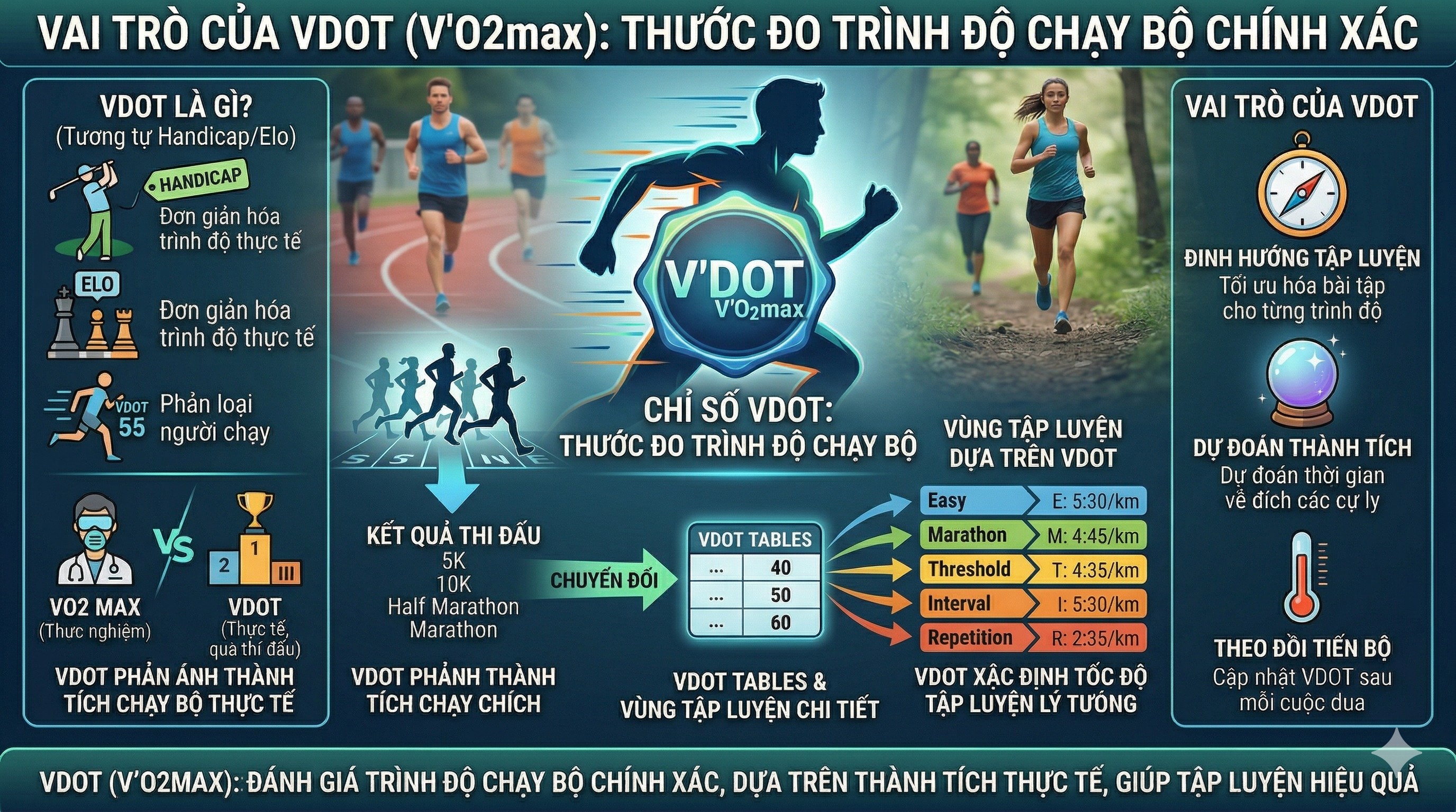 VDOT là gì? Bí quyết ứng dụng VDOT để chạy bộ khoa học, không lo chấn thương