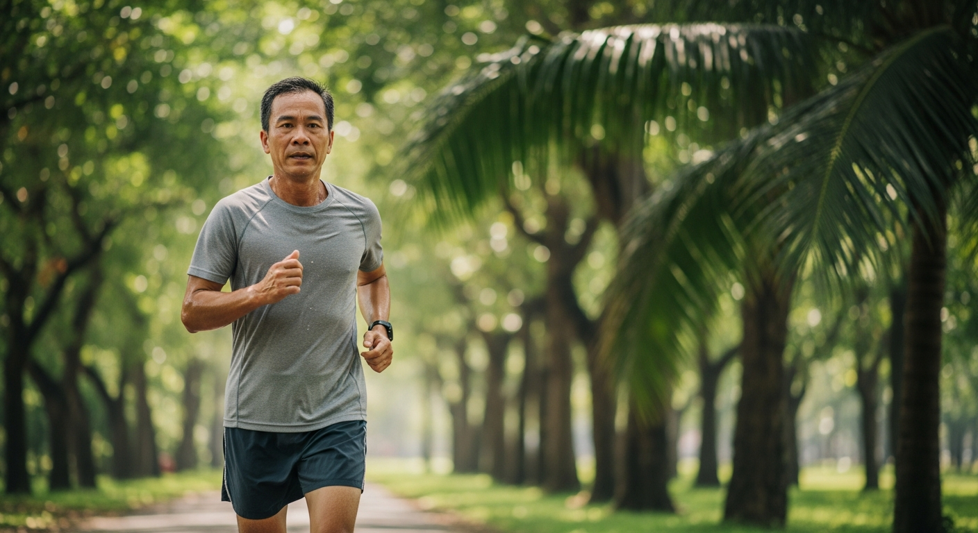 Hệ thống năng lượng hiếu khí và kỵ khí trong chạy bộ 5km