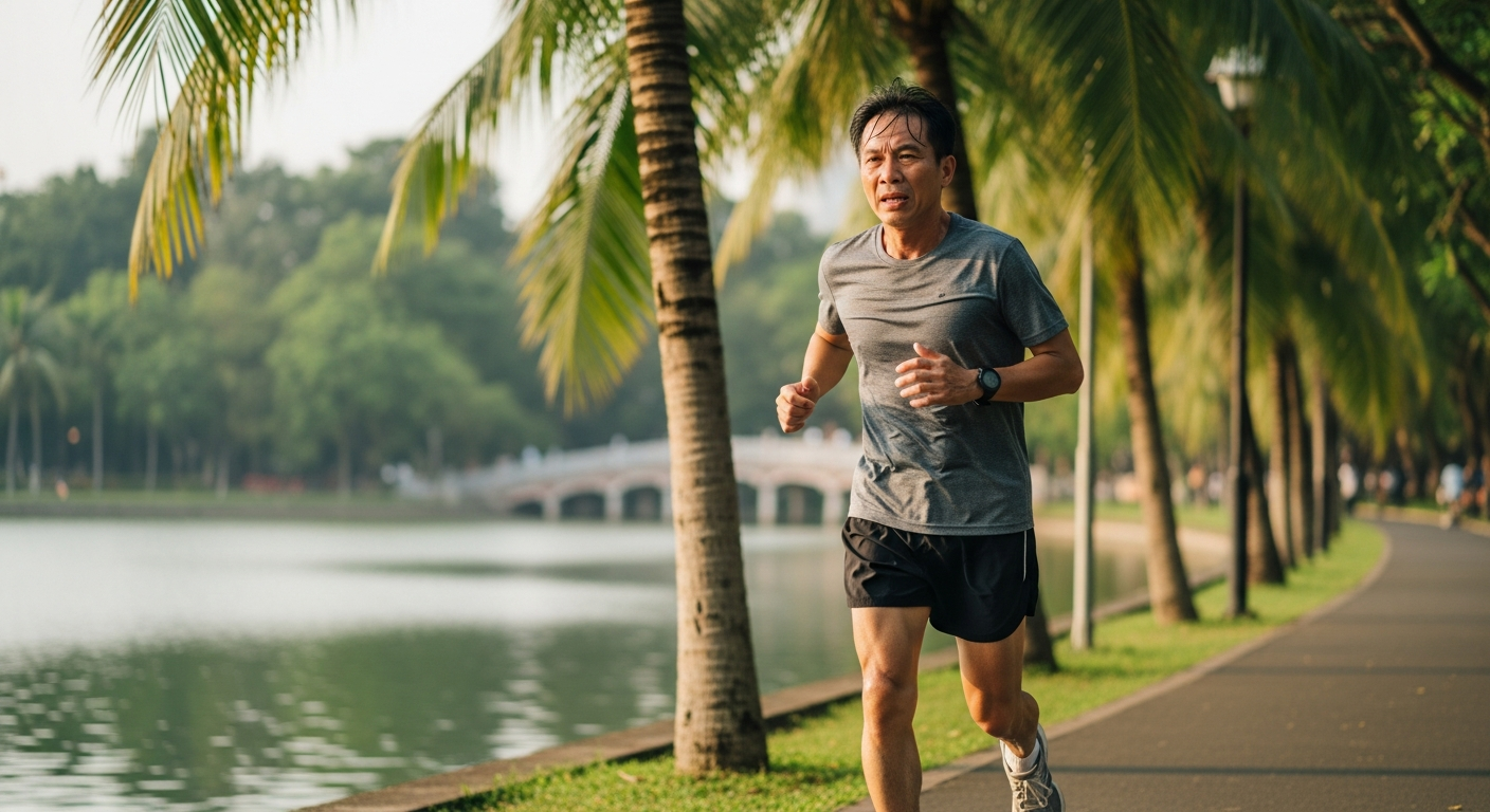 Phân tích cơ sinh học chạy bộ khi cơ thể mệt mỏi và nguy cơ chấn thương đầu gối