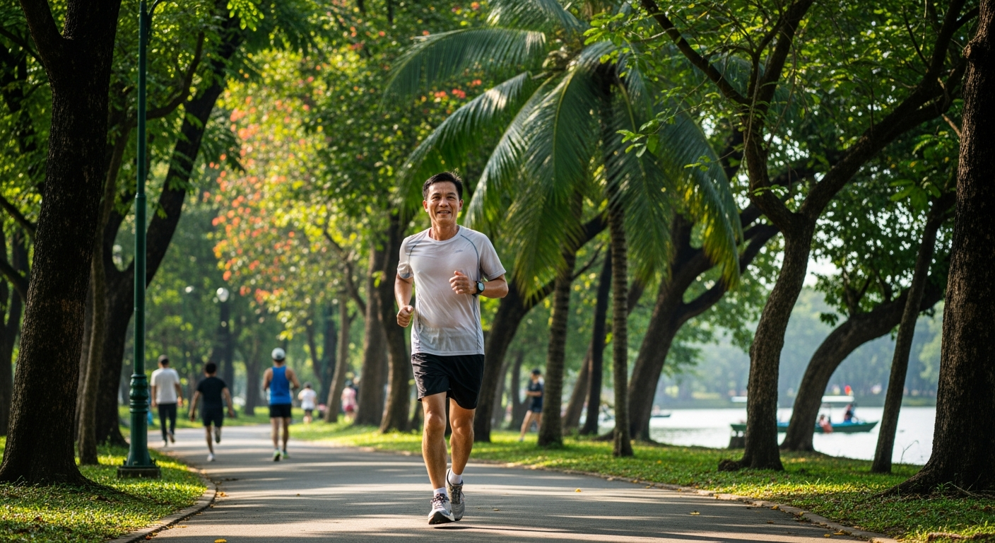 Giáo án 12 tuần chạy bán marathon 21km theo nguyên lý 80/20