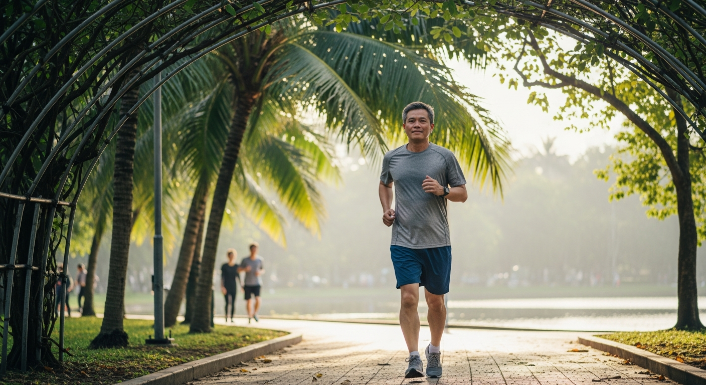 Phục hồi là điều quan trọng khi chạy bộ tuổi 50