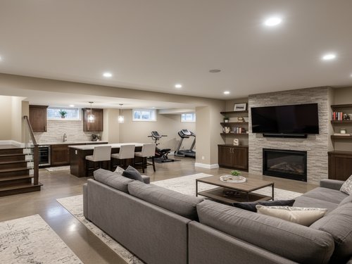 Finished Basements in Cold Spring Harbor, NY