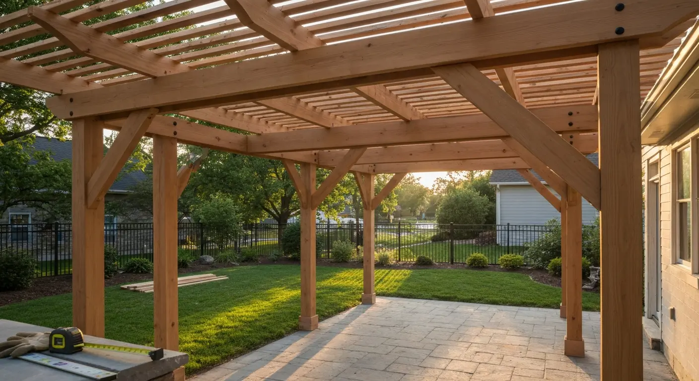Shade arbor structure