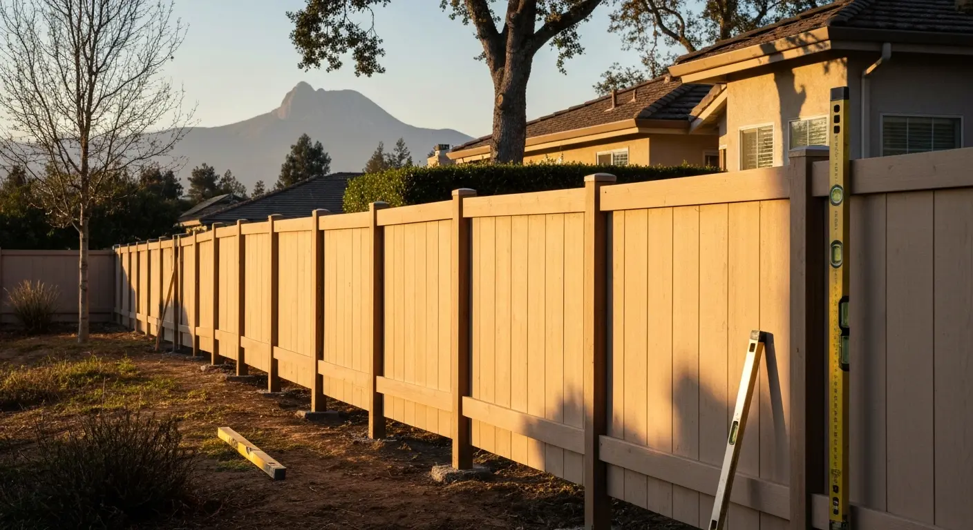 Fence installation