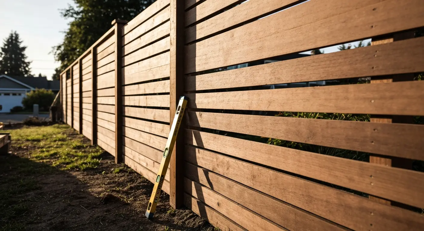 Fence installation
