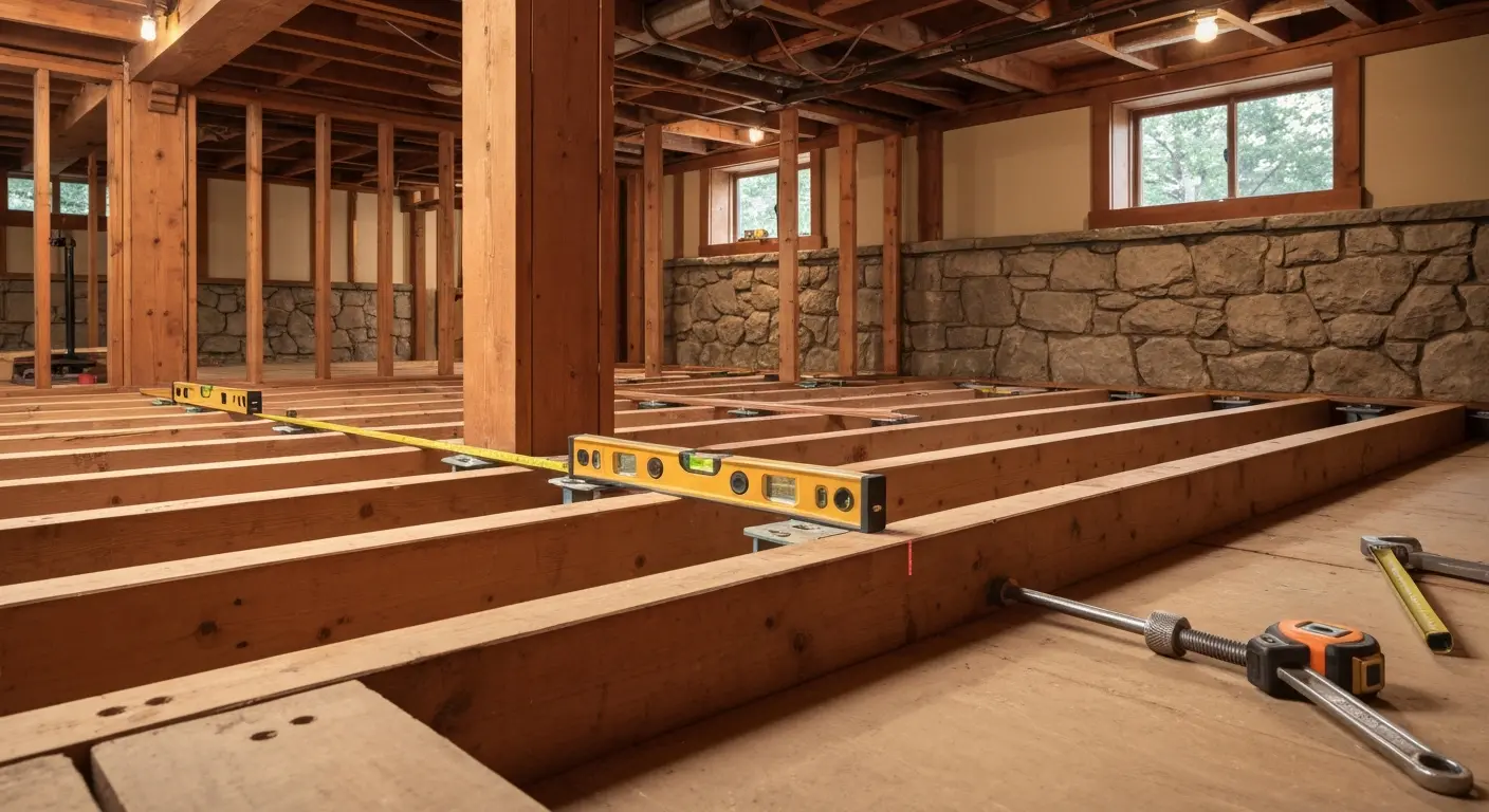 Foundation settling repair