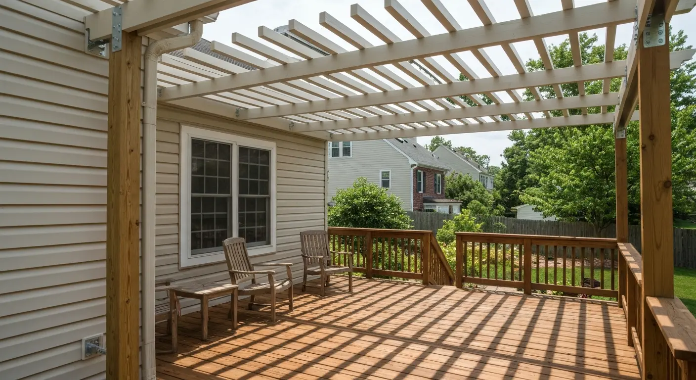 Pergola shade structure
