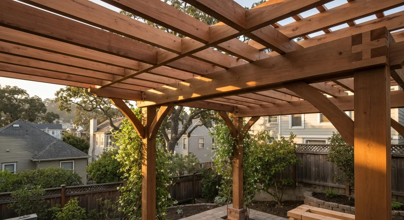 Pergola installation