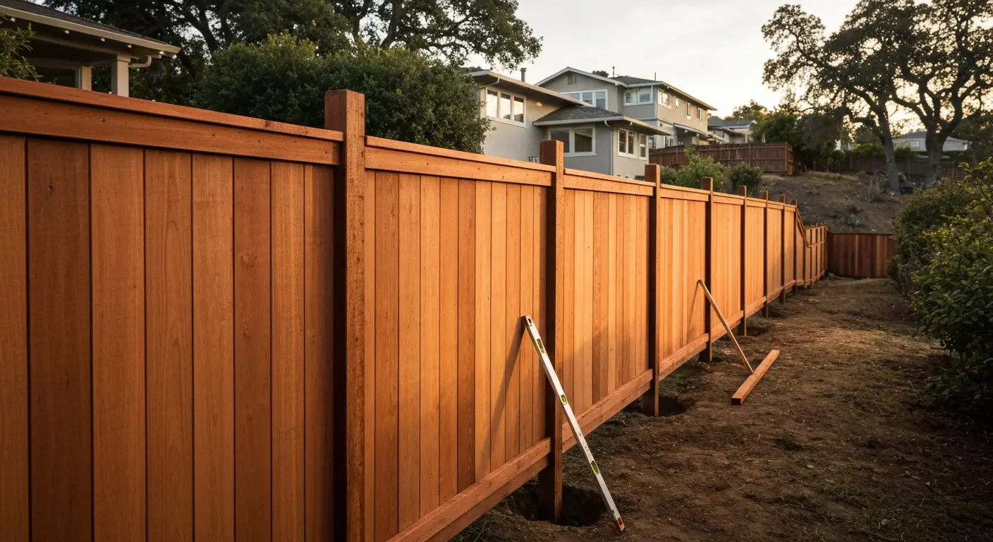 Fence installation