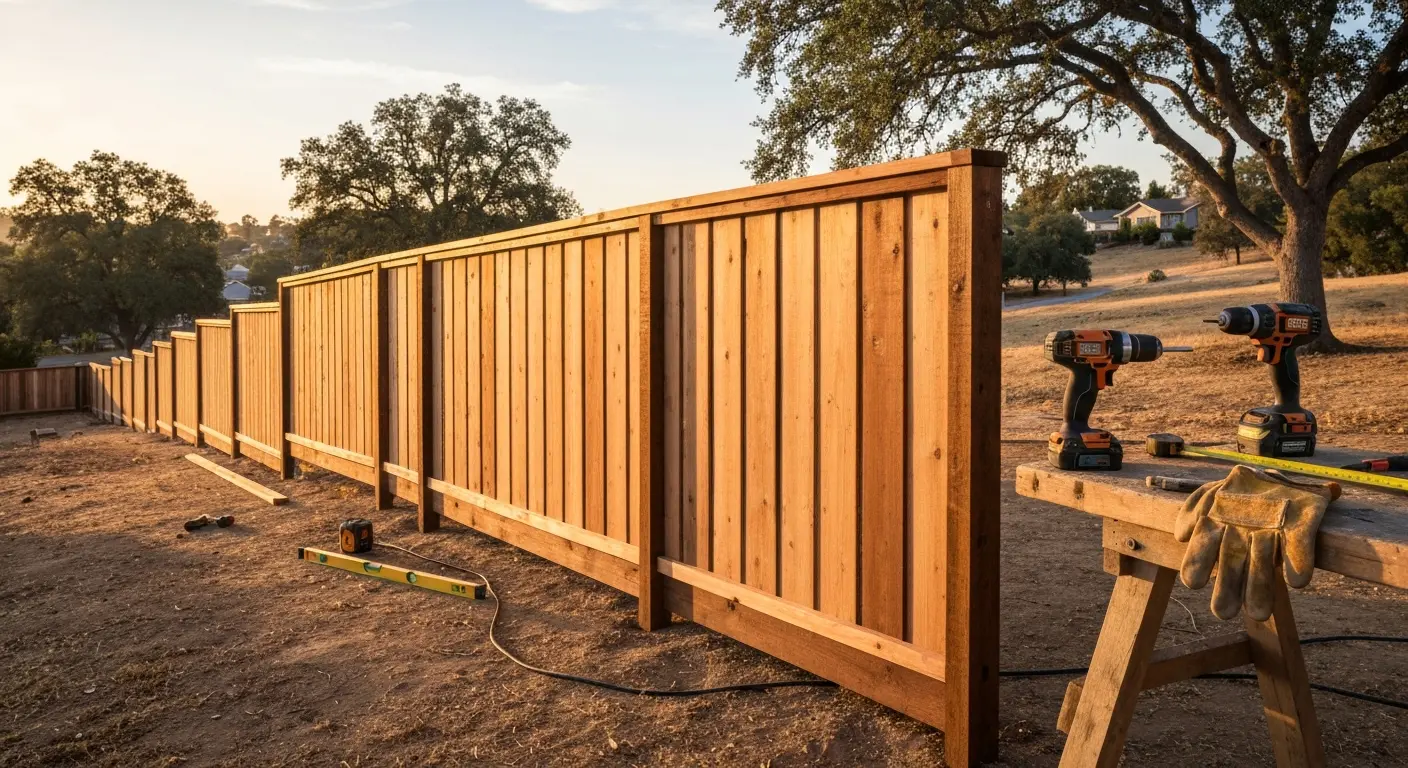 Fence installation in Pleasant Hill