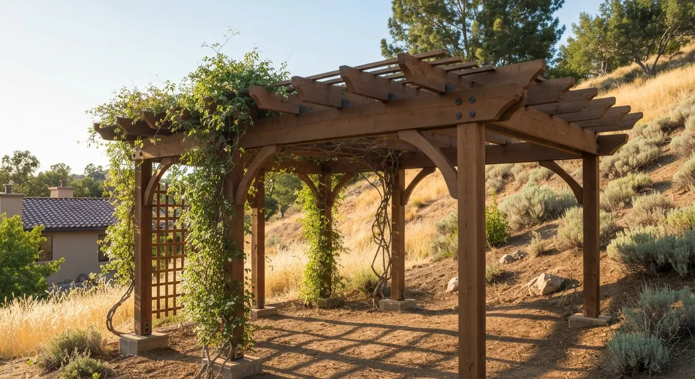 Pergola and shade structure