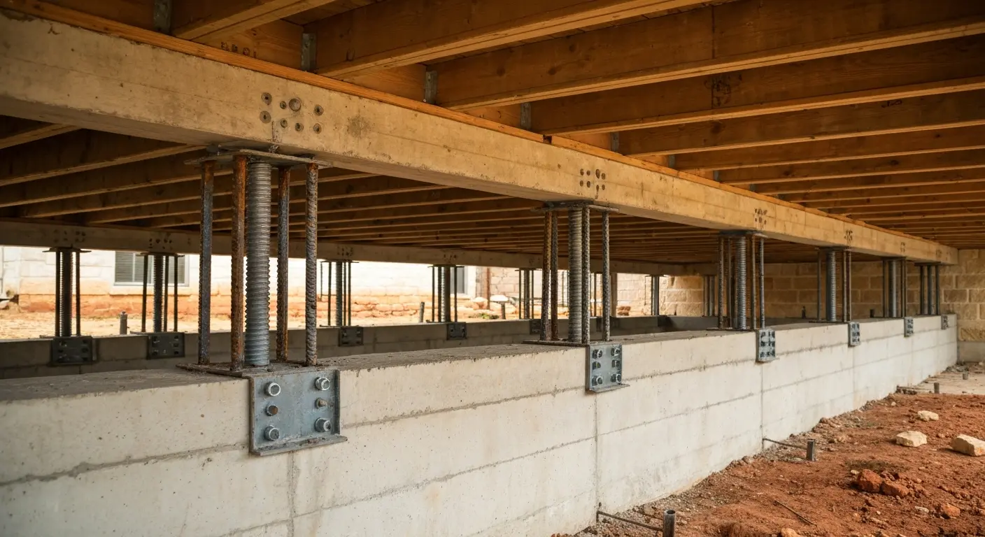 Pier and beam foundation repair