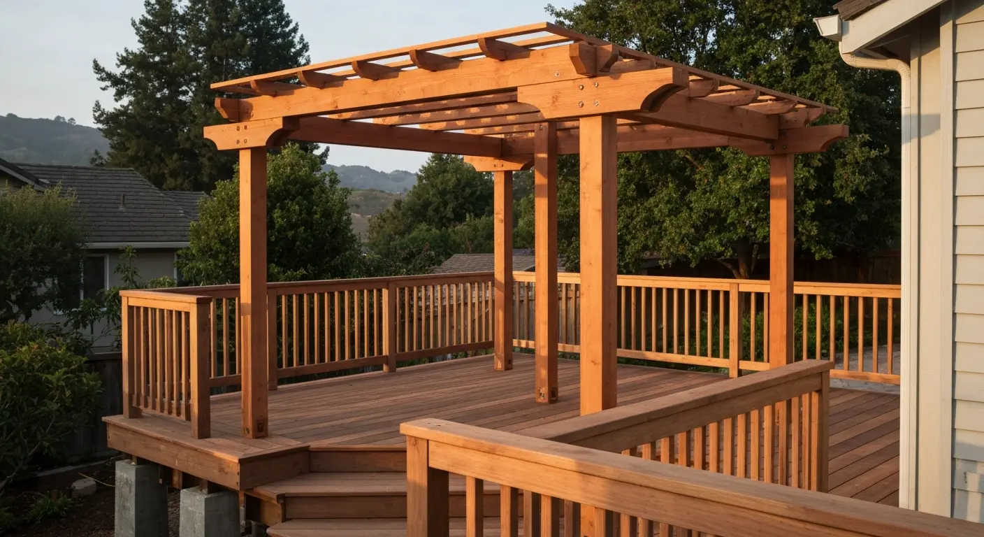 Custom deck arbor