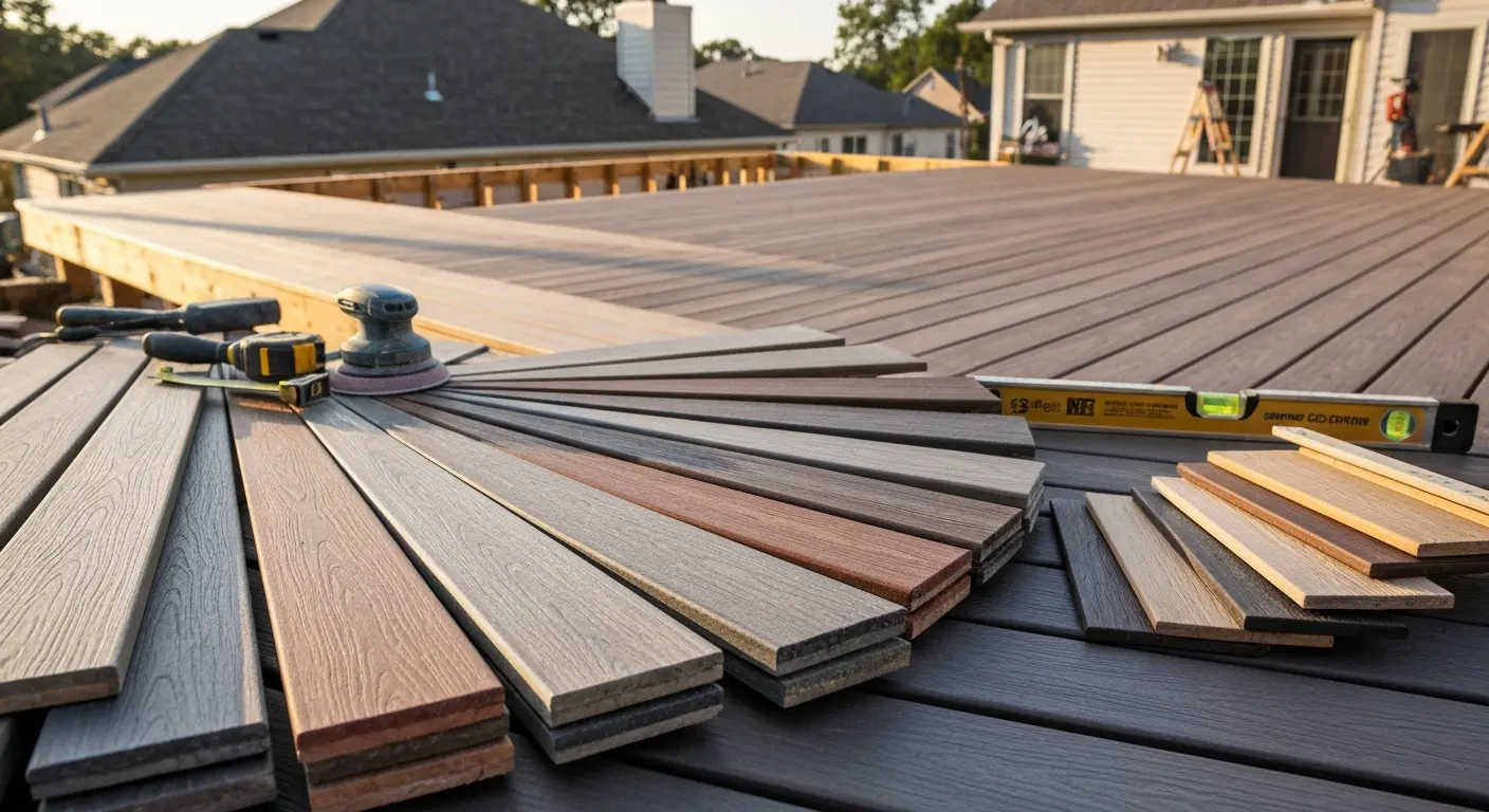 Deck materials and finishing