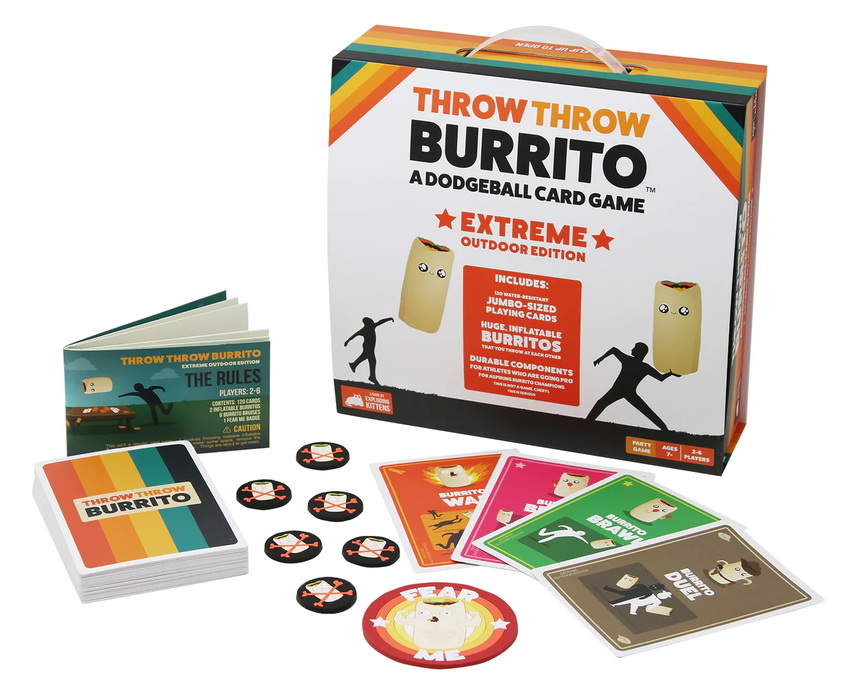 Throw Throw Burrito Extreme Outdoor Edition