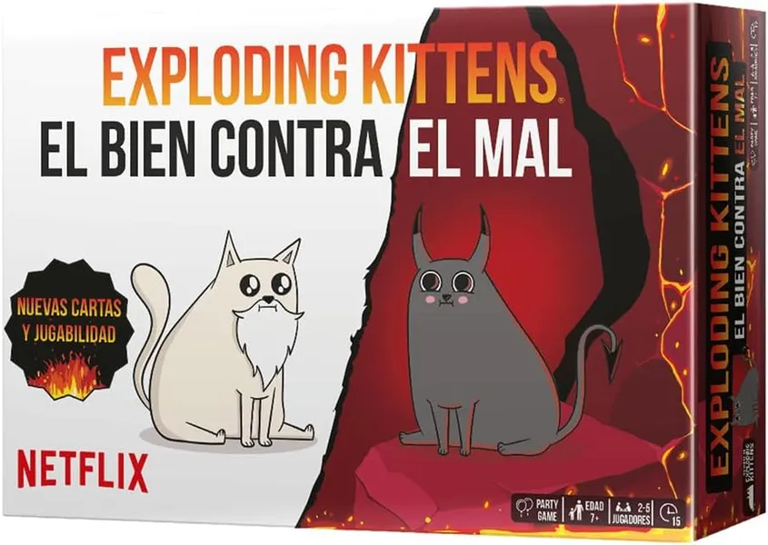 Exploding Kittens: Bien vs Mal