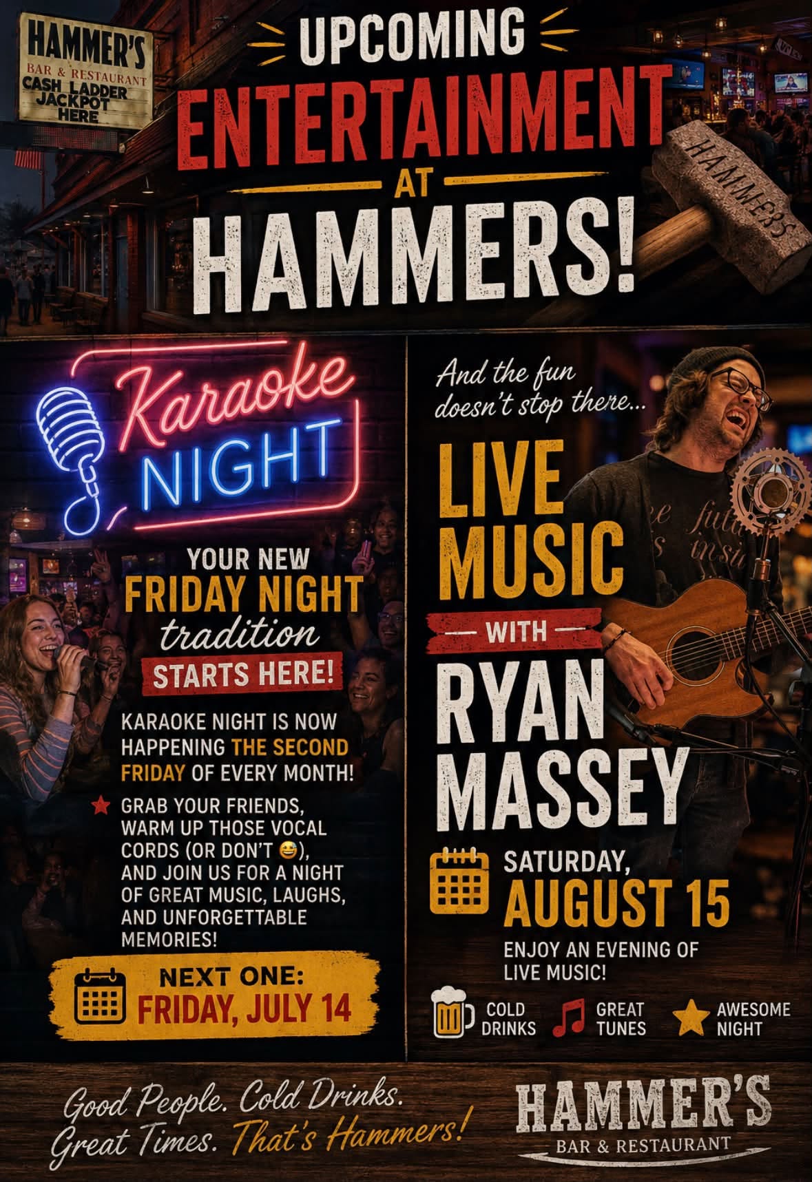 Hammer's Sports Bar & Restaurant, Bartonville