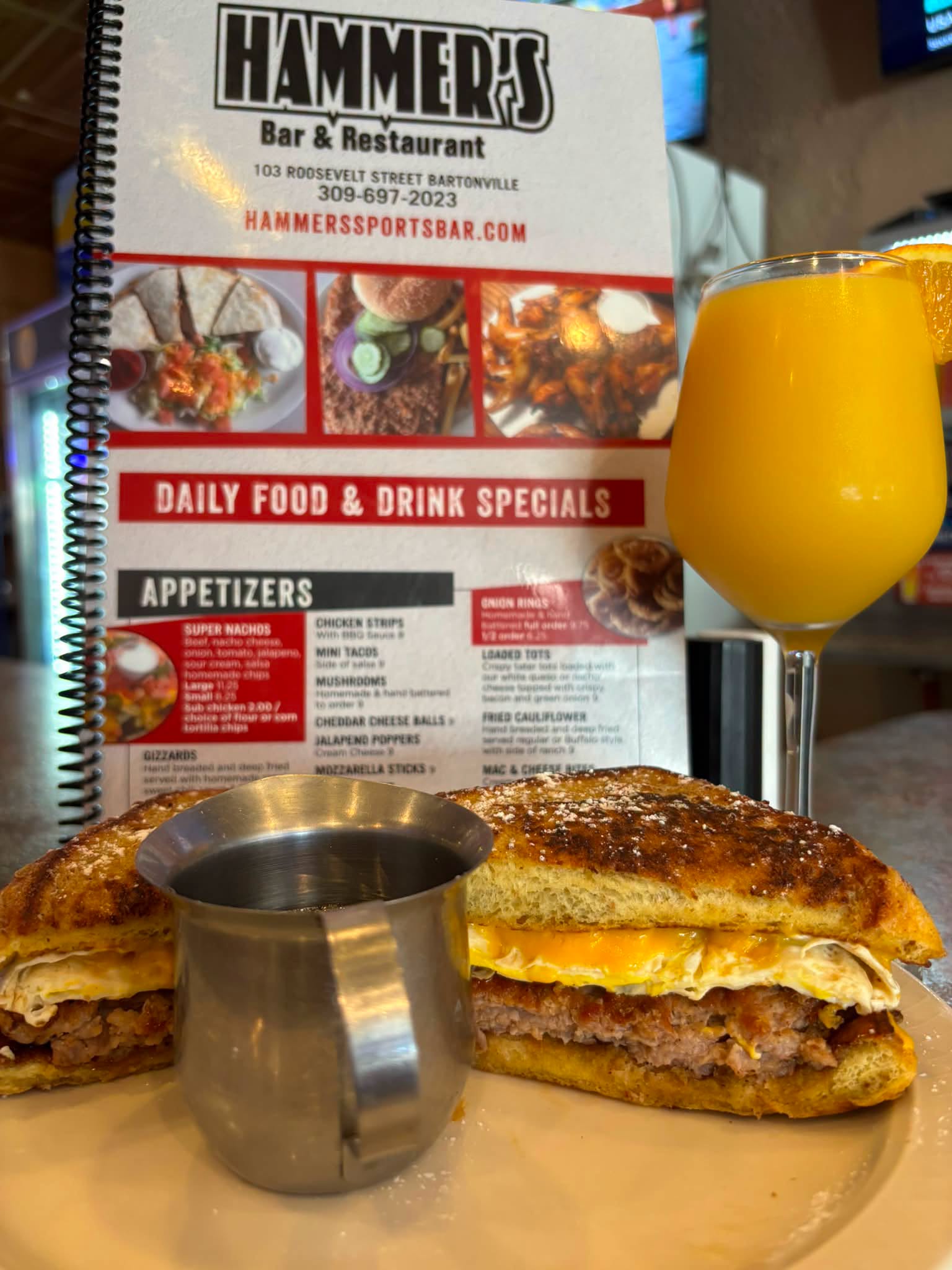 Hammer's Sports Bar & Restaurant, Bartonville