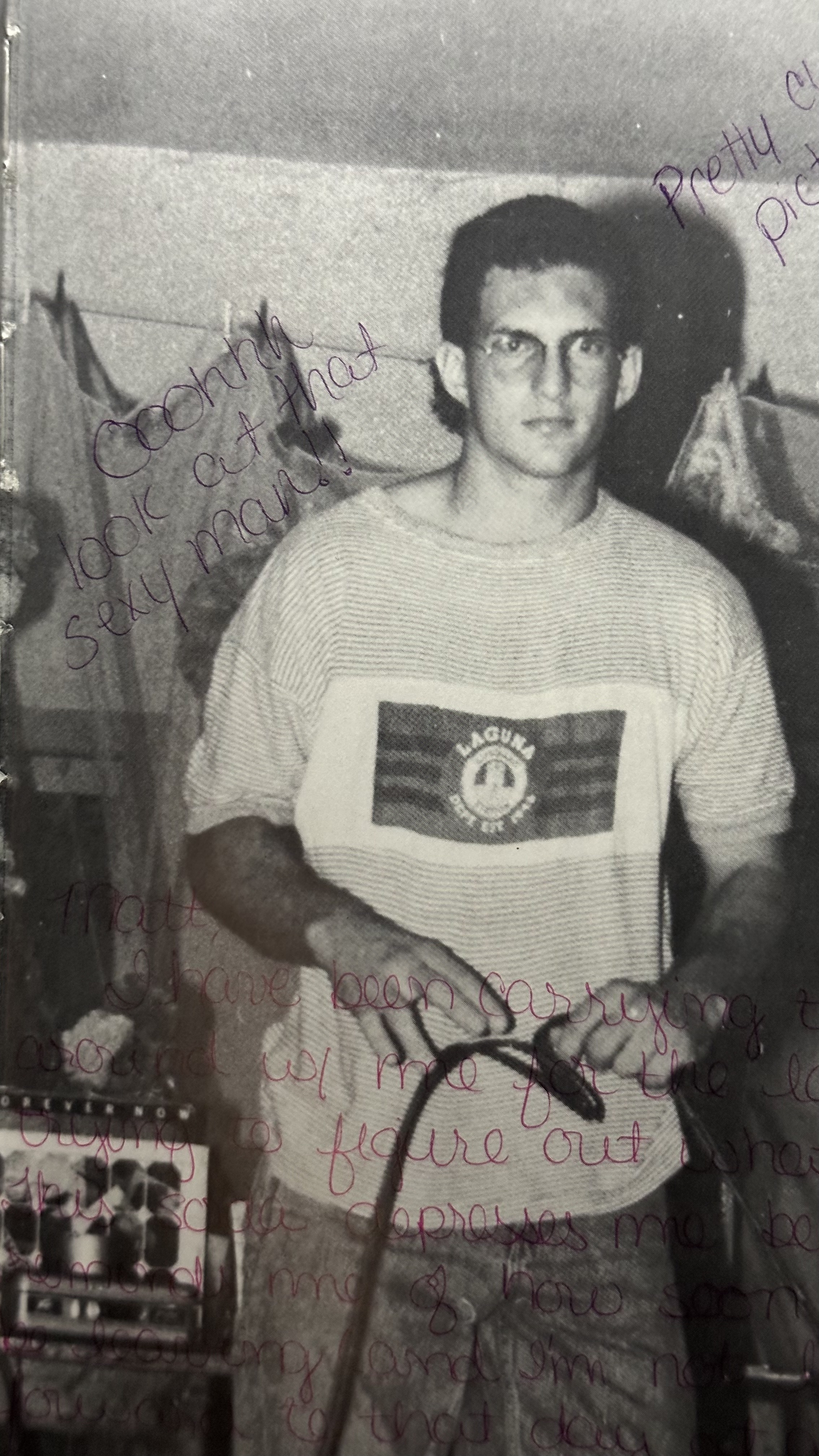 Matthew Pusateri — personal archive photo, DJ era, late 1980s–early 1990s